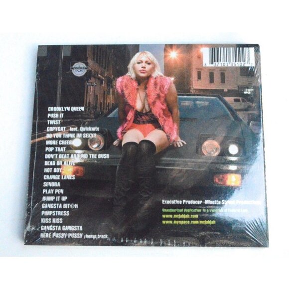 Jah Jah The Attack CD Album 2006 Female Rapper Rap Hip Hop direct from Artist - Picture 4 of 4